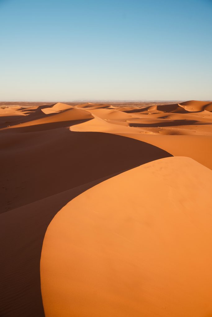 My political journey didn't include a desert, but it did involve a line drawn in the sand.