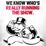 Maybe this character is really running the Tory party with his bag of cash?